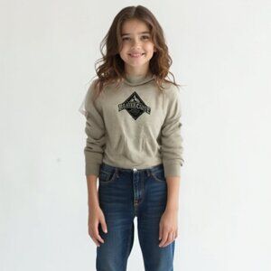 ❤️ BEAVER CANOE youth Cream Hoodie L